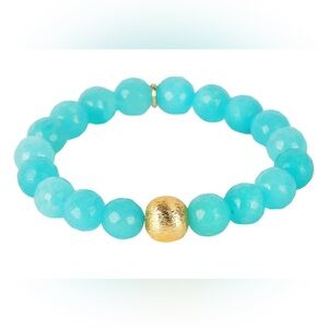 BuDhaGirl Bianca Bracelet- Aqua (OS)
